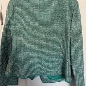 St. John Collection Teal Textured Jacket
